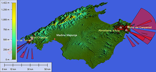 Viewshed analysis