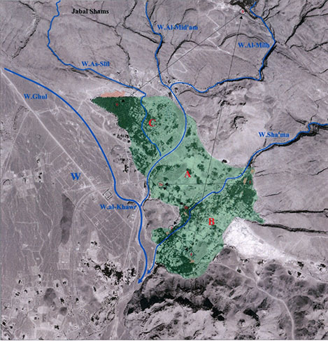 Analysis of al-Hamra's historical location