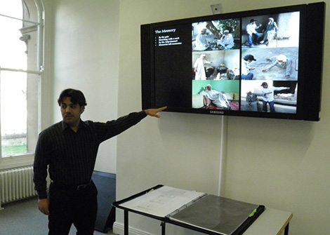 Haitham Al-Abri lecturing