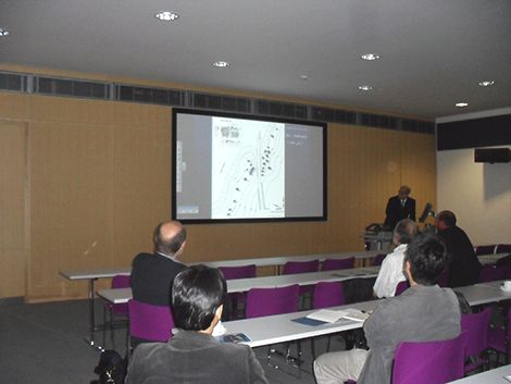 Prof Paul Yule delivering his talk