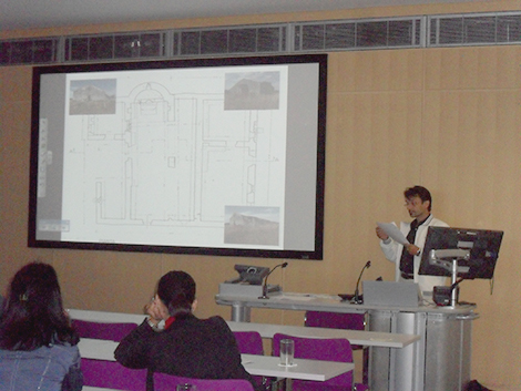Dr Antonello Monsù Scolaro delivering his talk