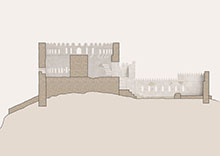 Dagh Tower, Quriyyat, section